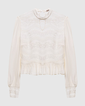 Twinset Ivory lace blouse 261TP2782