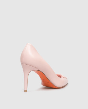 Santoni Pink leather shoes WDID71207HI2TSZA