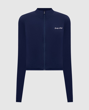 Sporty & Rich Freya blue sports jacket TO01885326BL106