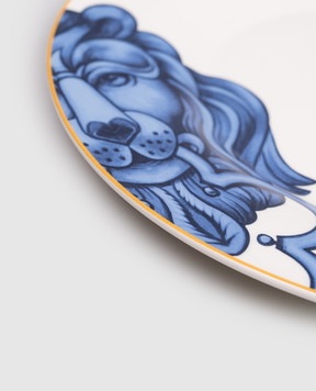 Geminiano Cozzi 1765 El Leon White Porcelain Dinner Plate TTCMI00289083