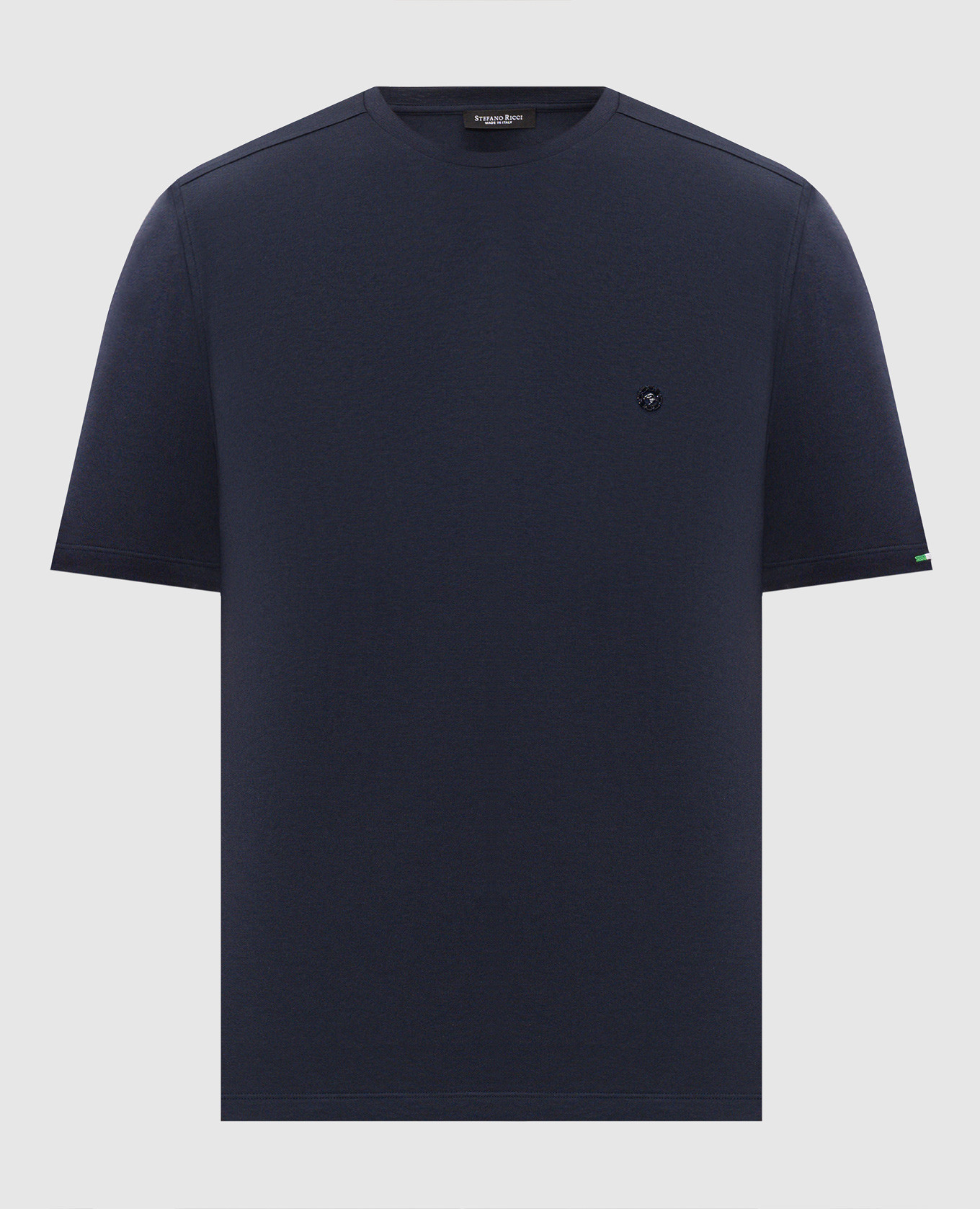 Blue T-shirt with emblem