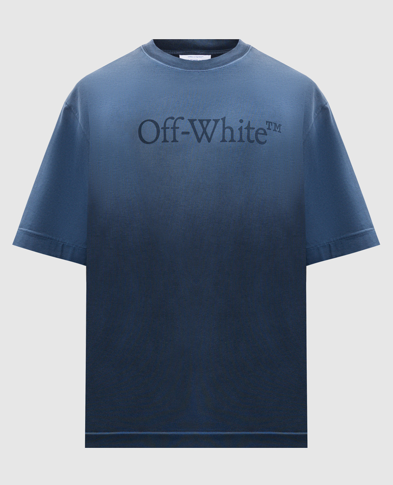 

Blue T-shirt with logo Off-White
