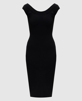 Versace Black dress with an open back 10243991A17409