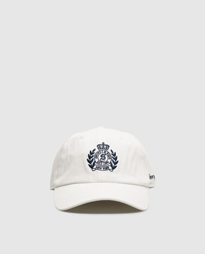 Sporty & Rich White cap with embroidery AC04085243WH06