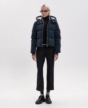 Thom Browne Blue wool down jacket FBD074XF0923