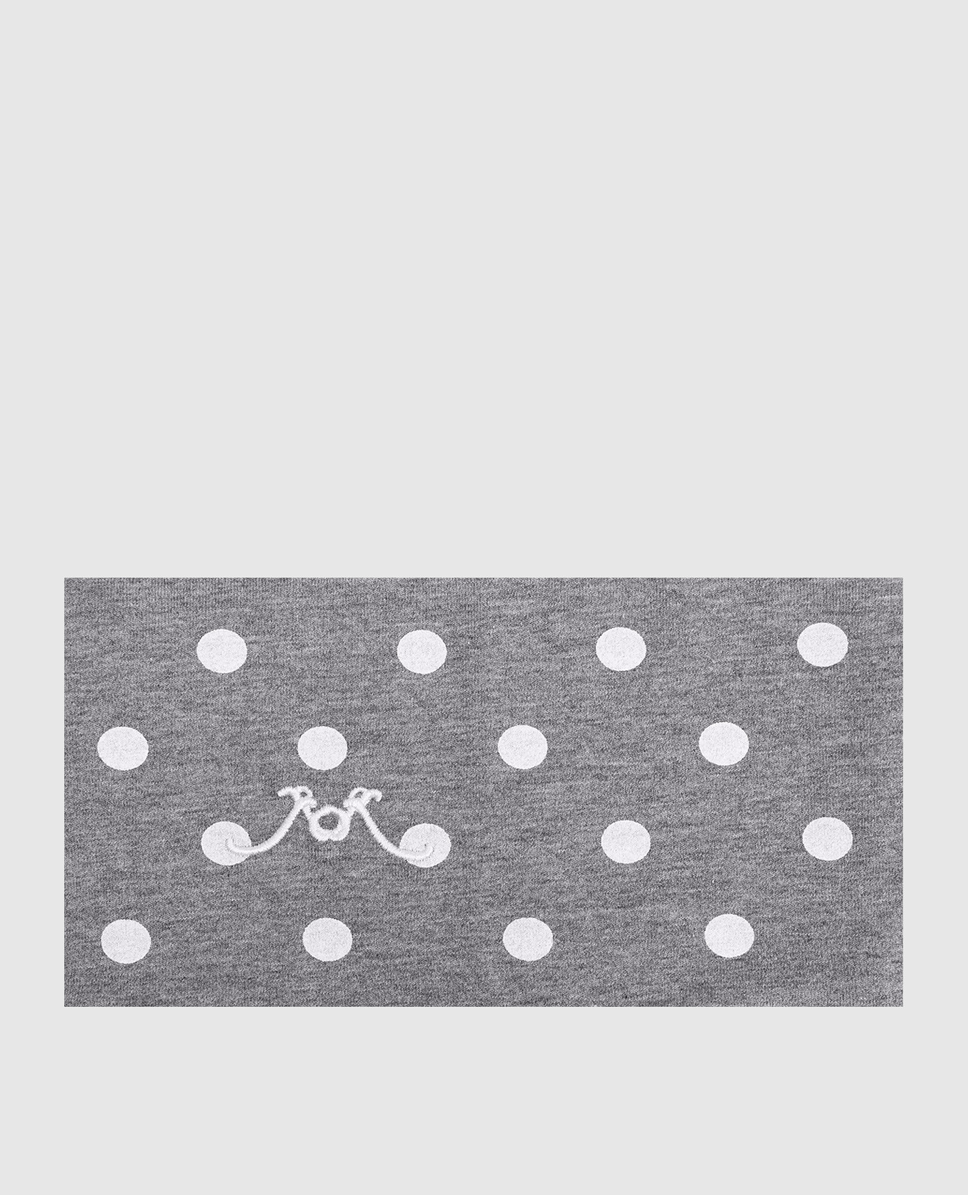 

Grey polka dot headband Rowen Rose