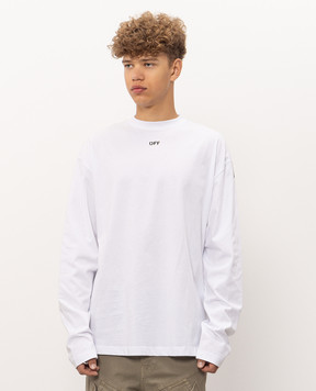 Off-White White longsleeve with Arrow logo 44MAB09CF26J001