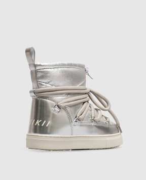 Inuikii Children's gray Mountain moon boots 300100301623334