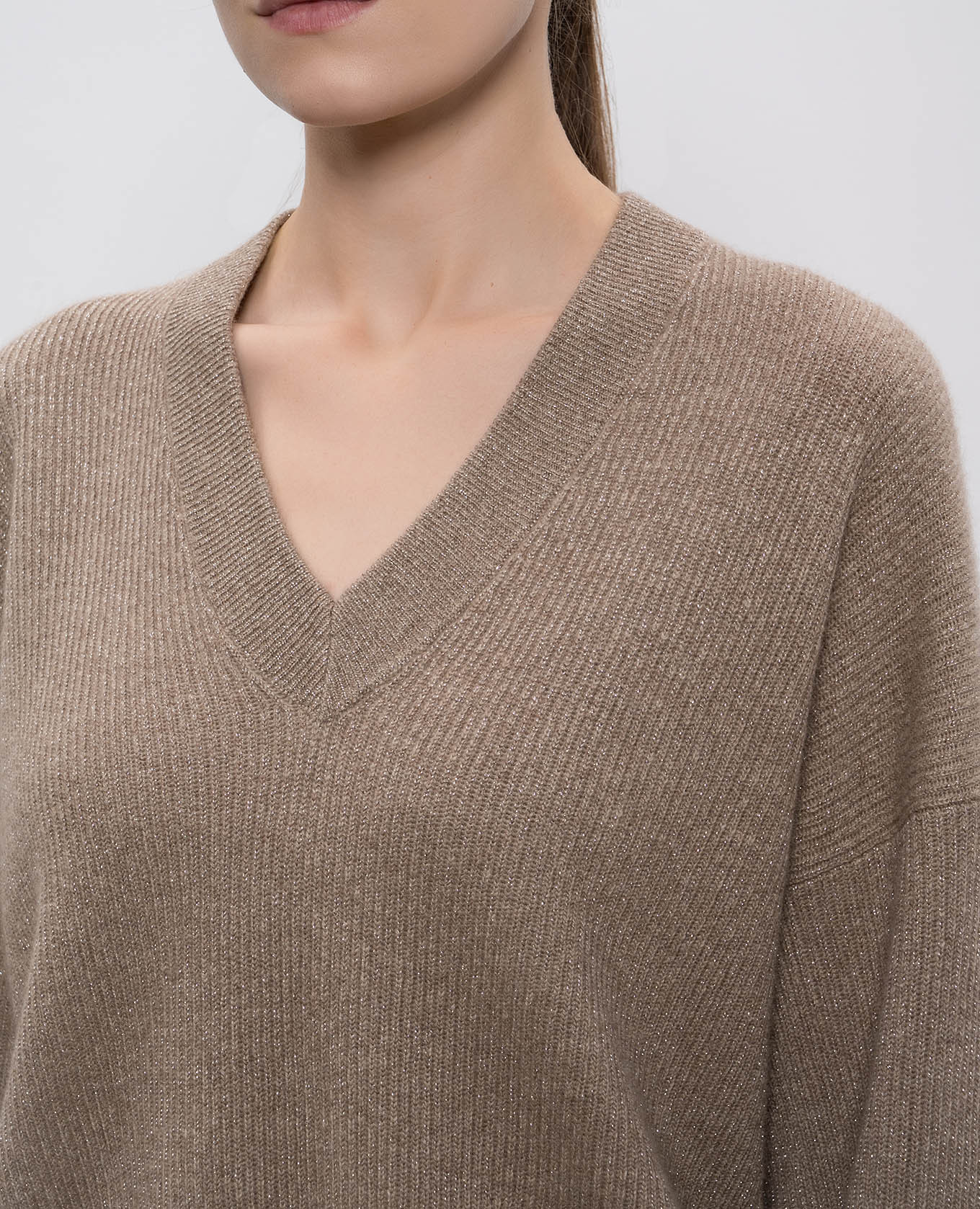 

Brown cashmere pullover Brunello Cucinelli