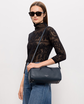 Christian Villa Blue leather bag 06625