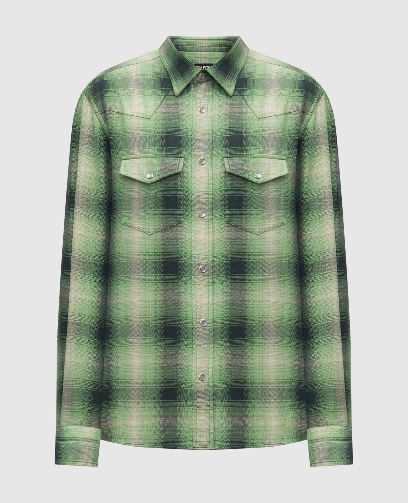 Green checkered shirt