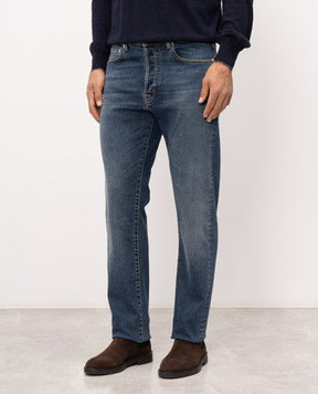 Peserico Blue jeans with a worn effect R54221L86Q04946
