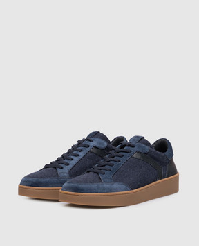 Canali Blue sneakers RC01358491229