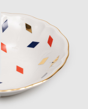 Bitossi Home Fate white porcelain deep plate ABR01064