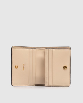 Versace Beige leather Tag wallet 10200801A13677