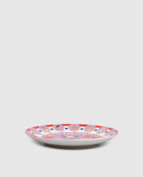 Bitossi Home Scorpio Purple Porcelain Snack Plate AST00011