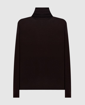 Max Mara Brown wool golf SALUTO MXMSALUTO