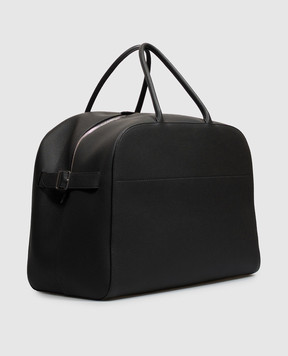 The Row Marco black leather travel bag W2156L675