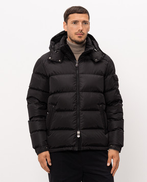Moncler Maya Matte black down jacket L20911A53600539ZD