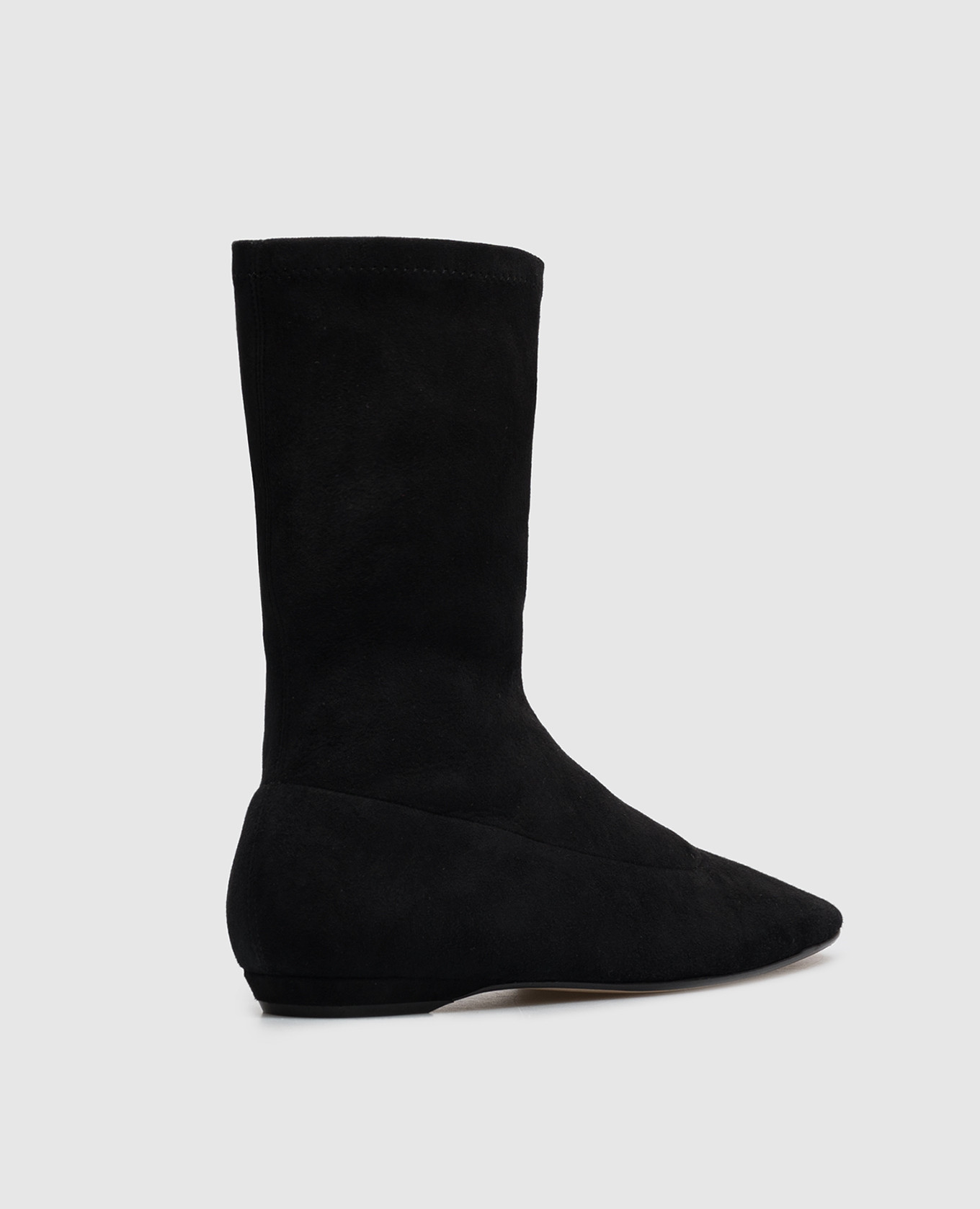 Cindy black suede boots The Row 3