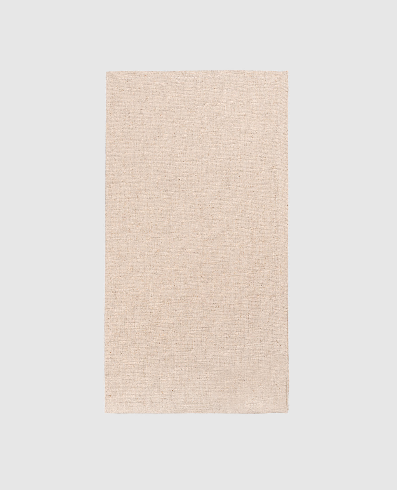 

Beige Nettuno linen serving napkin TESSITURA TOSCANA TELERIE