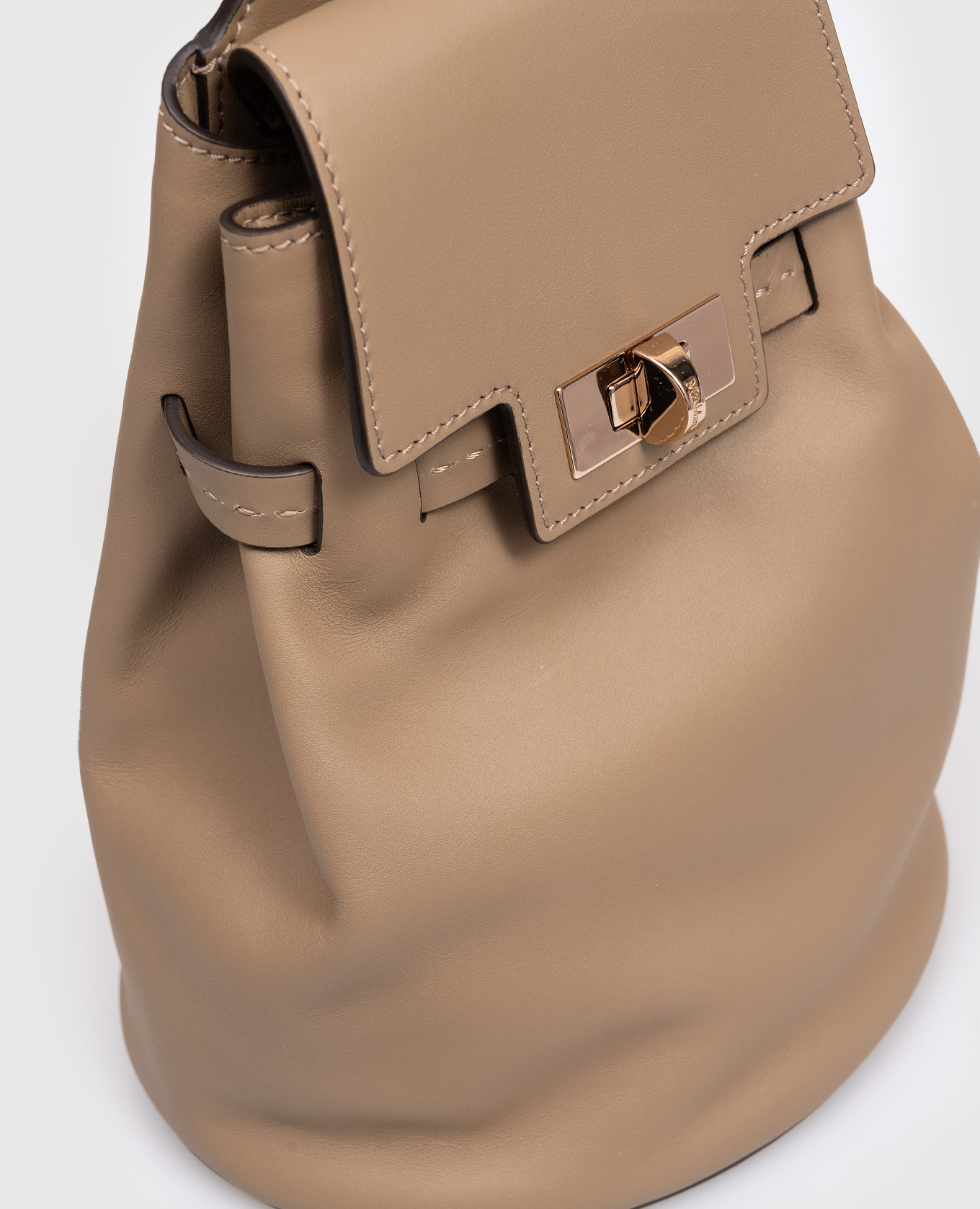 Margaux brown leather sling bag Max Mara 4
