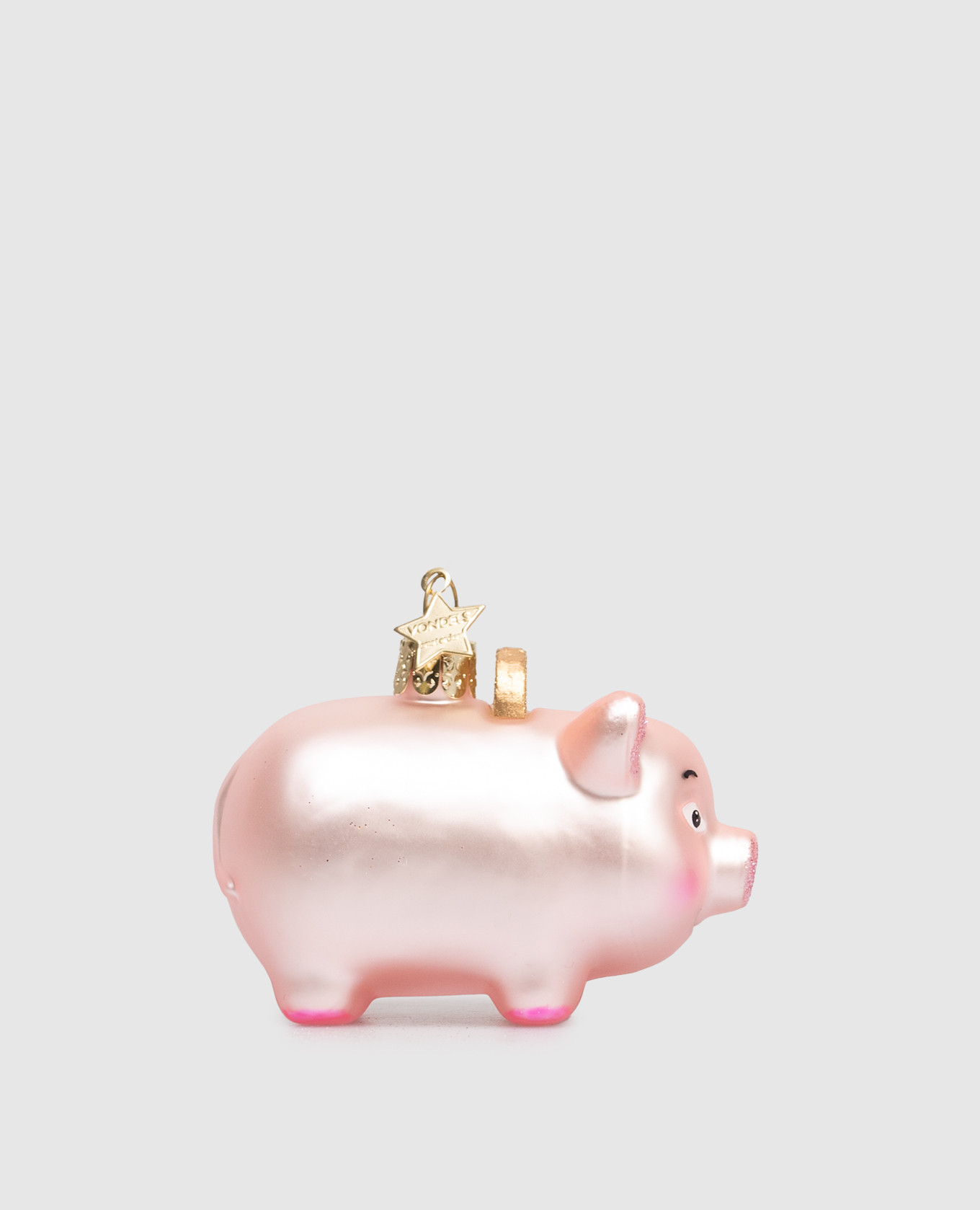 

Christmas tree toy Piggy Bank Vondels, Pink
