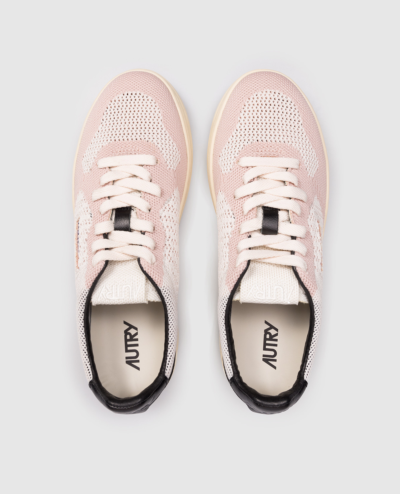 Pink Medalist Easeknit Sneakers AUTRY 4
