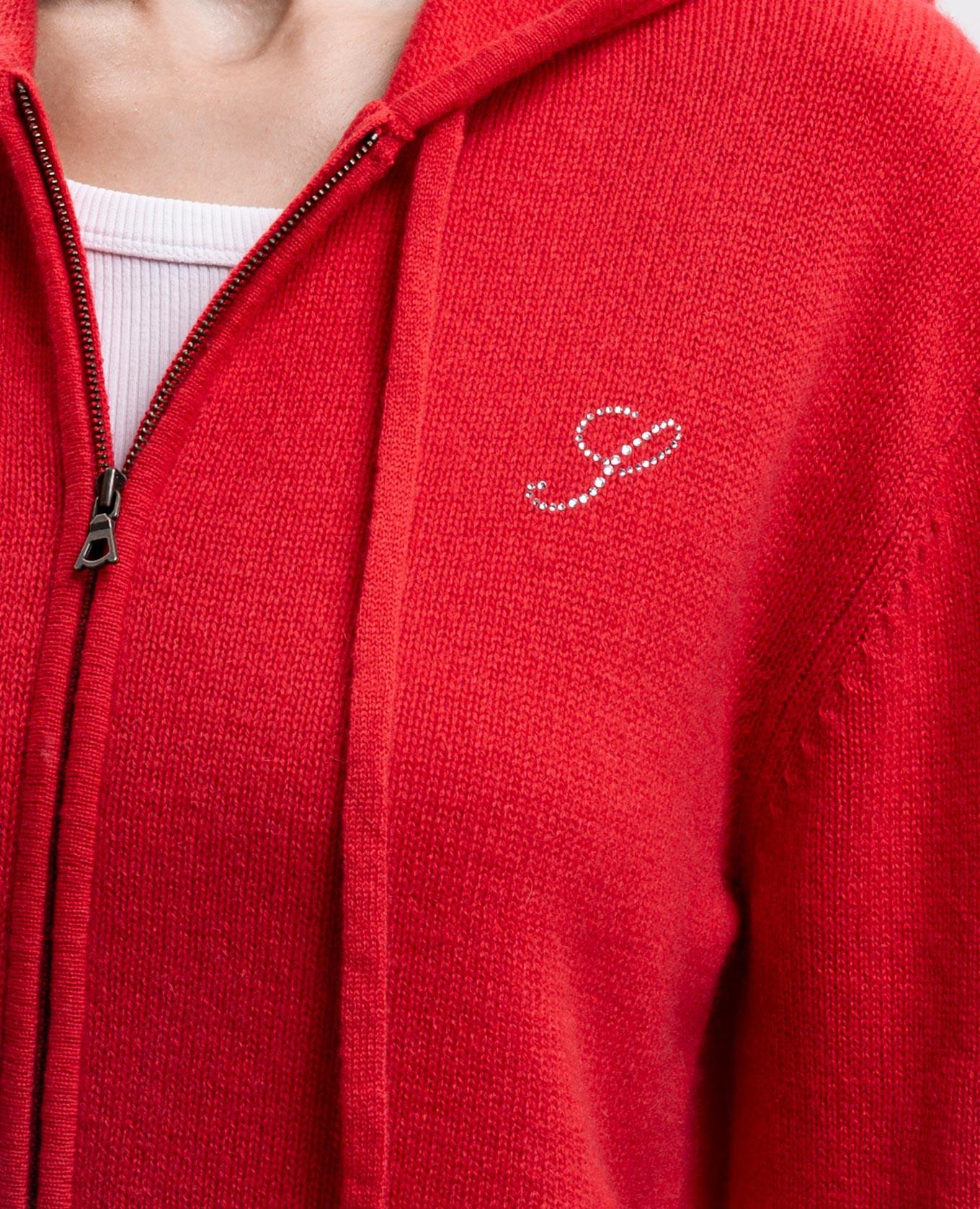 Red cashmere and wool sports jacket Sporty & Rich 5