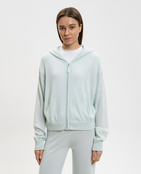 Allude Green wool and cashmere sports jacket 26217700