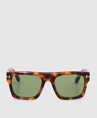 Cyrus brown tortoiseshell sunglasses
