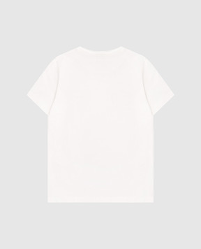 Versace Children's white T-shirt with logo 10183421A16958