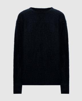 Y`S Yamamoto Black cashmere sweater YWK18188