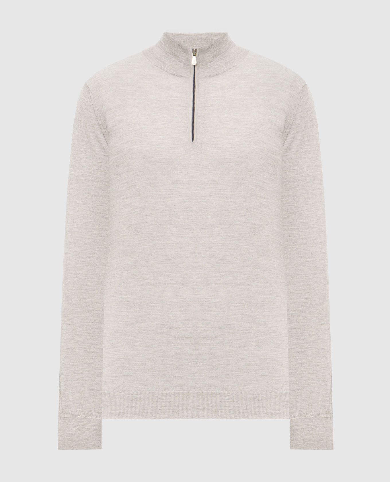 Grey melange jumper