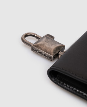 Dolce&Gabbana Black leather business card holder BP3447AH850