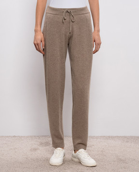 LISA YANG Jo brown cashmere pants 202097