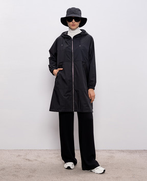 Yves Salomon Army Black cloak 26EFM01390L04W