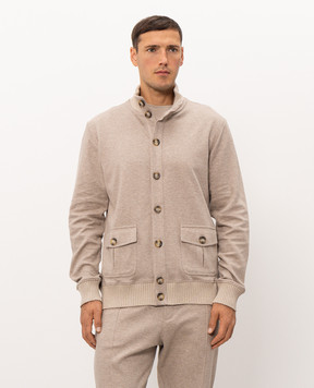 Pini Parma Beige cardigan CARDJERSTAU