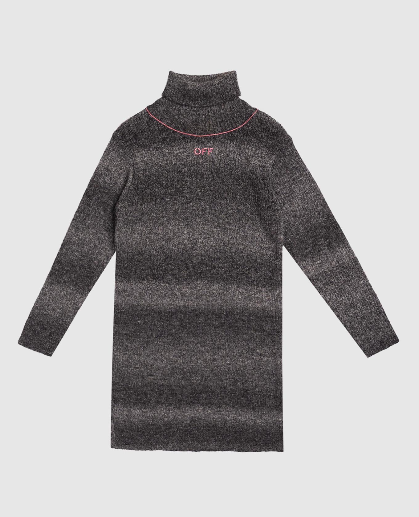 

Children's gray wool dress Off-White, Grey