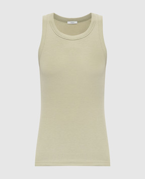 JOSEPH Yeux green striped T-shirt JF009854