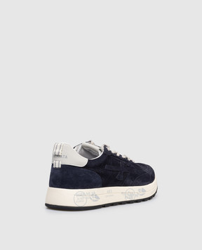 Premiata Blue suede sneakers NOUS NOUS