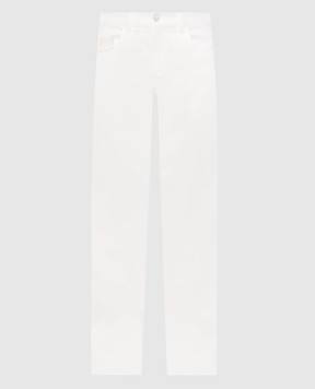 Scissor Scriptor White jeans Costantino COSTANTINOT112338
