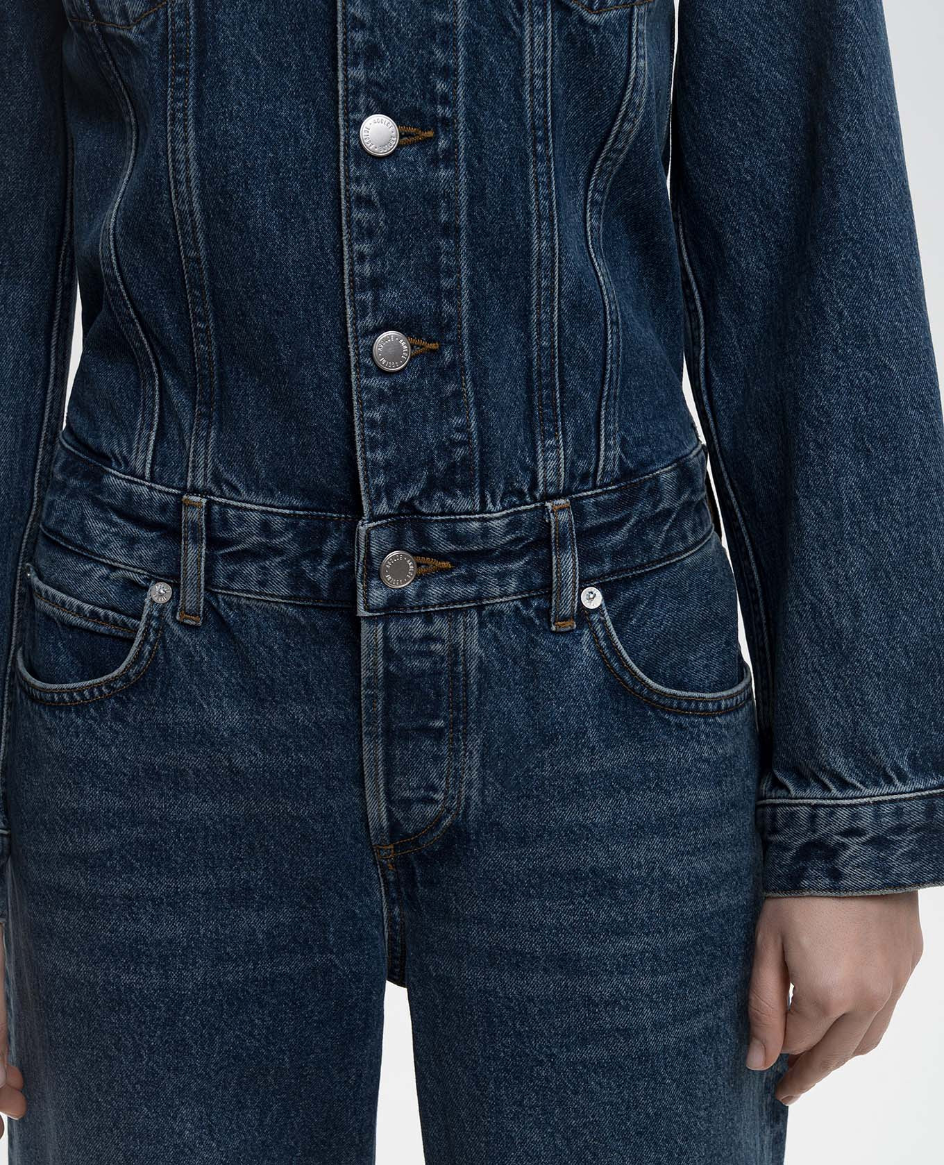 Esther blue denim jumpsuit AGOLDE 5