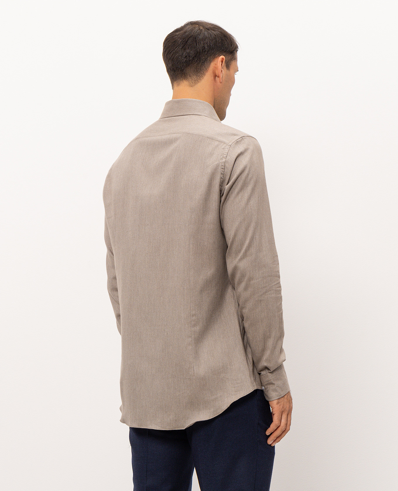 Brown shirt Pini Parma 4