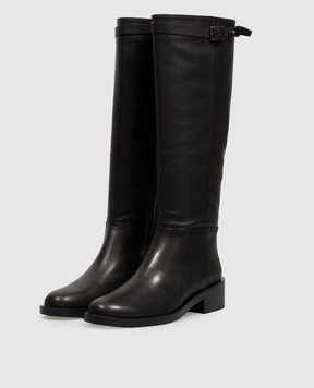 Doucal's Black leather boots DD8948BLLEUF289