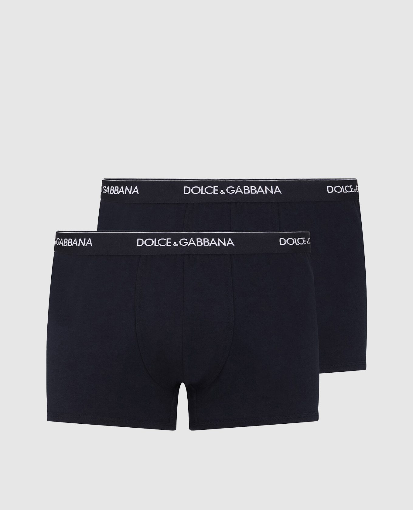 Set of blue boxer shorts