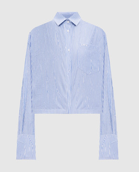 Juun.j Blue striped shirt JW6264W03Q