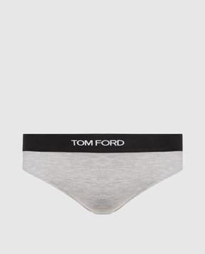 Tom Ford Gray thong panties KNJ009JEX011