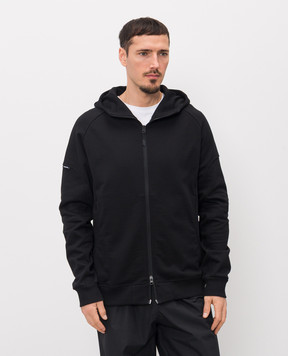 Riotdivision Black Parabolized sports jacket with logo RDPRBLZDZHGEN1