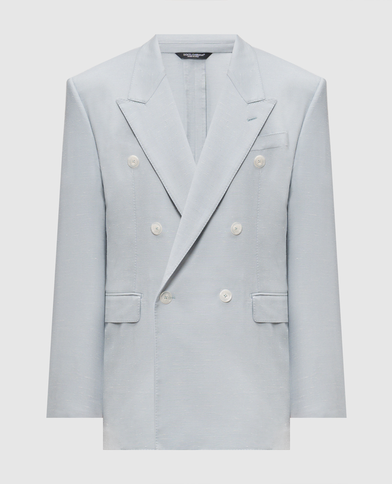 Blue double-breasted jacket Dolce&Gabbana
